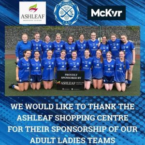 Proudly Supporting Local Talent: Ashleaf Sponsors Crumlin GAA Adult Ladies Team!
