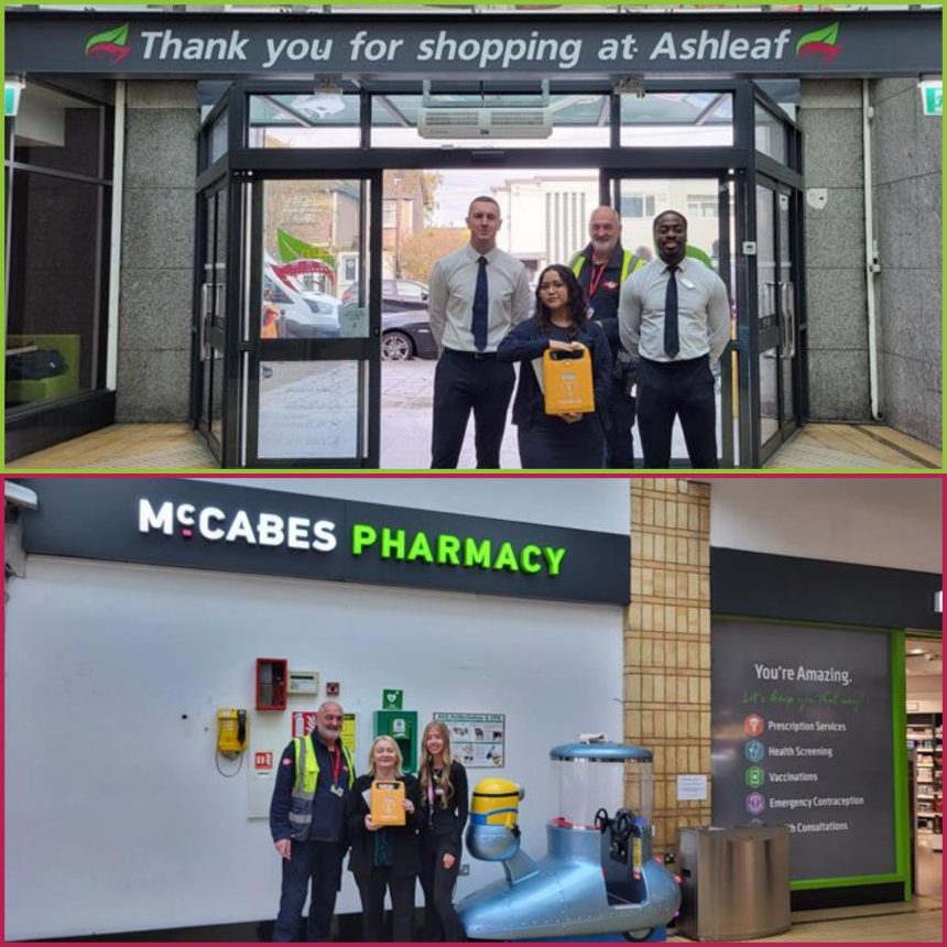 Health & Safety First: New Automated External Defibrillator (AED) Installed at the Ashleaf Health & Safety First: New Automated External Defibrillator (AED) Installed at the Ashleaf